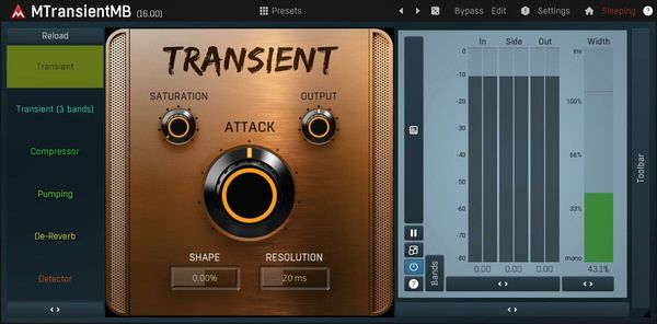 MELDA MELDA MTransientMB (Дигитален продукт)