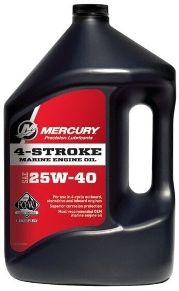 Mercury Mercury 4-Stroke Marine Engine Oil 25W-40 4 L Двигателно масло 4-тактово