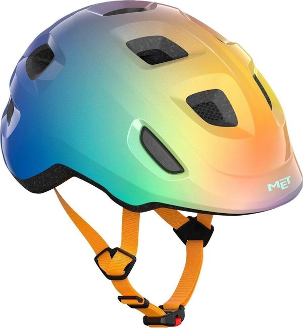 MET MET Hooray Multicolour/Glossy S (52-55 cm) Детска Каска за велосипед