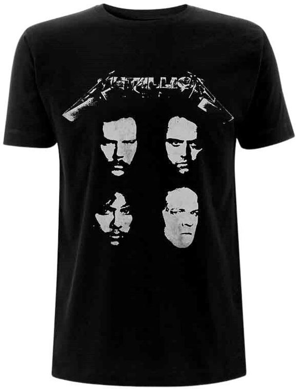 Metallica Metallica Риза 4 Faces Unisex Black XL