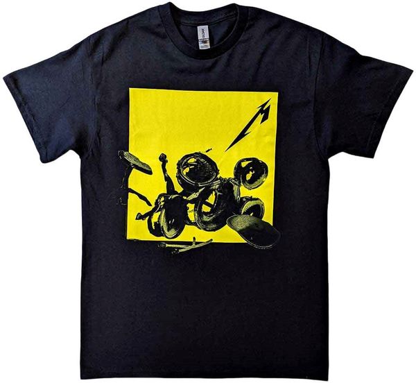 Metallica Metallica Риза 72 Seasons Broken/Burnt Drums Unisex Black S