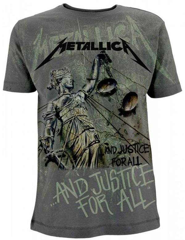 Metallica Metallica Риза And Justice For All Grey L