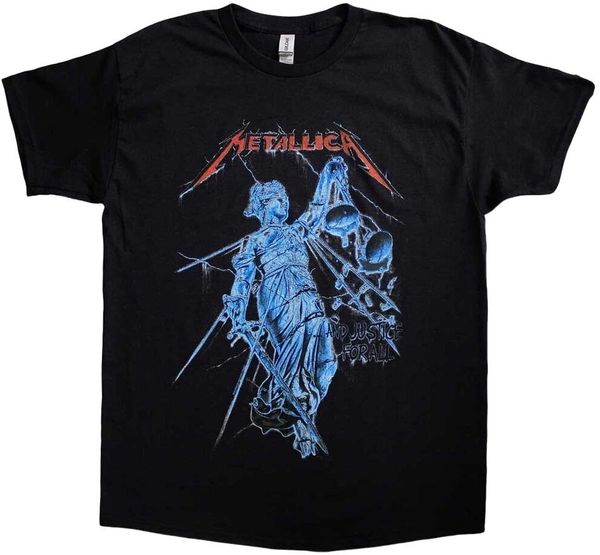 Metallica Metallica Риза Blue Justice Unisex Black M