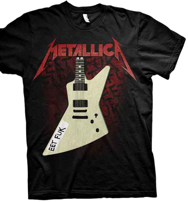 Metallica Metallica Риза Eet Fuk Unisex Black L