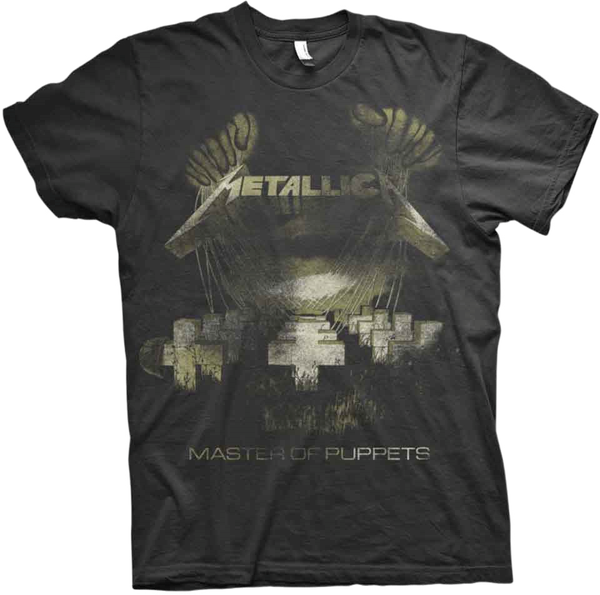 Metallica Metallica Риза Master of Puppets Distressed Unisex Black L