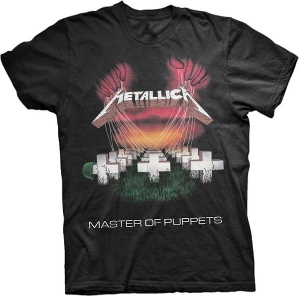 Metallica Metallica Риза Master of Puppets European Tour '86. Unisex Black S