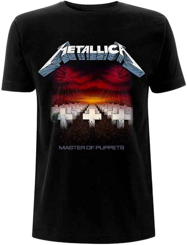 Metallica Metallica Риза Master of Puppets Tracks Unisex Black L