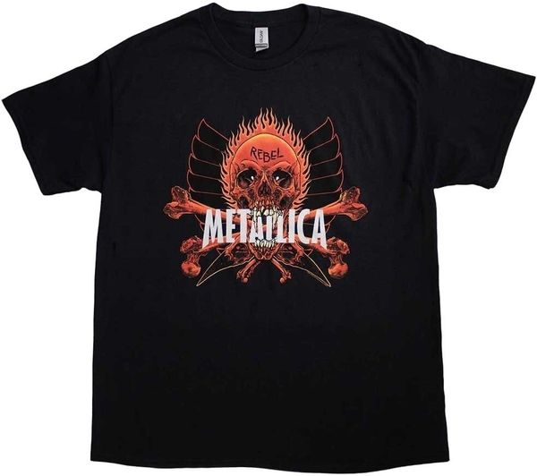 Metallica Metallica Риза Rebel Unisex Black S