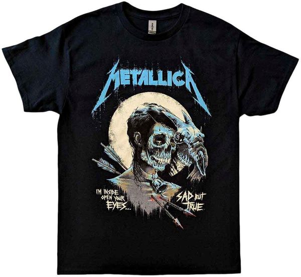 Metallica Metallica Риза Sad But True Poster Unisex Black 2XL
