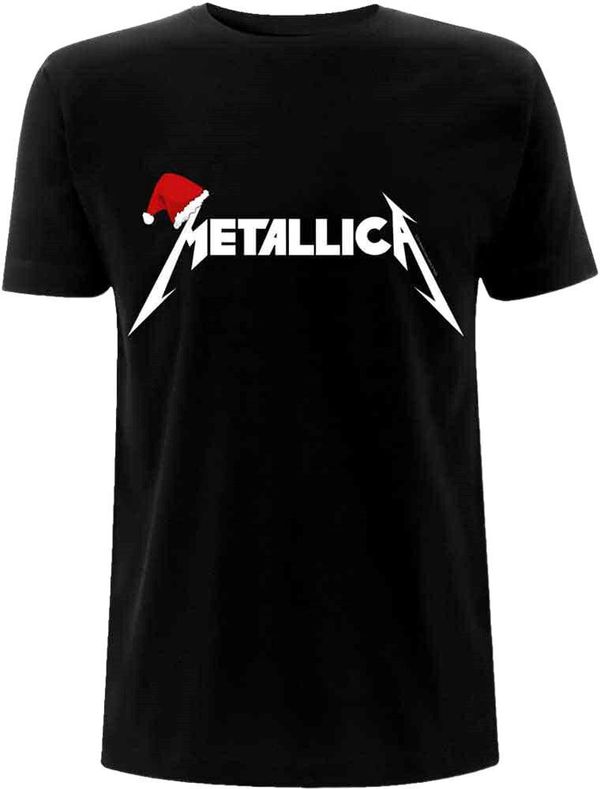 Metallica Metallica Риза Santa Hat Logo Unisex Black XL