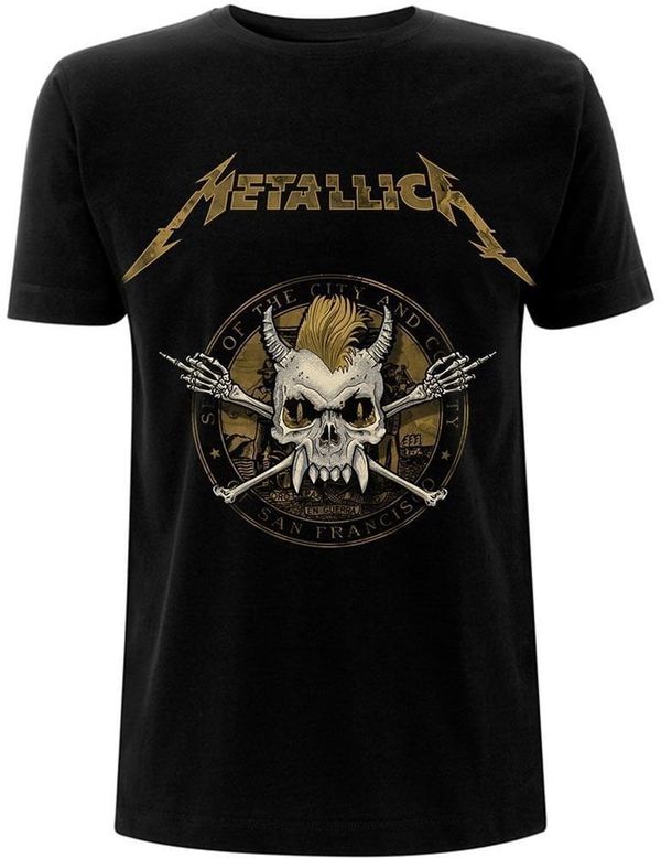 Metallica Metallica Риза Scary Guy Seal Unisex Black L