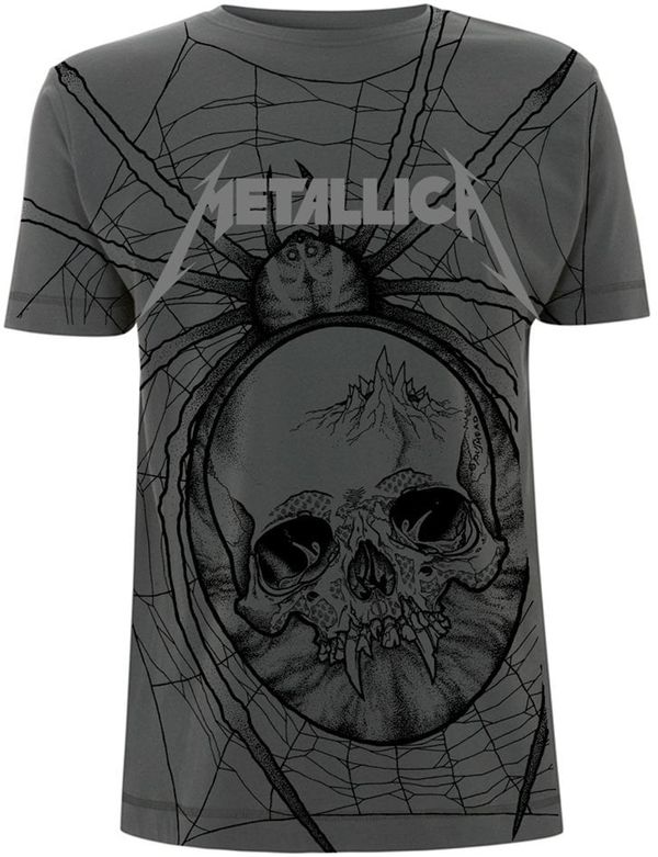 Metallica Metallica Риза Spider All Over Grey M