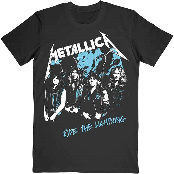 Metallica Metallica Риза Vintage Ride The Lightning Unisex Black L