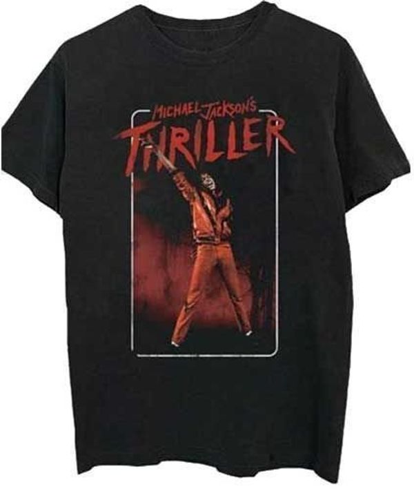 Michael Jackson Michael Jackson Риза Thriller White Red Suit Unisex Black M