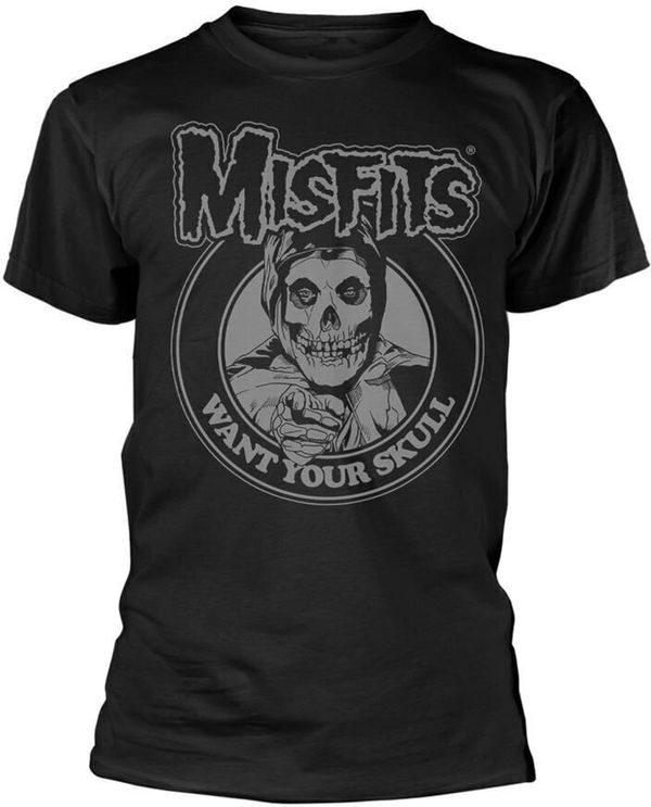 Misfits Misfits Риза Want Your Skull Unisex Black M