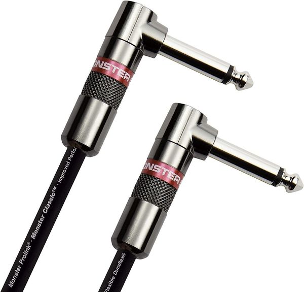 Monster Cable Monster Cable MC-RR08 0,2 m Ъглов - Ъглов Инструментален кабел