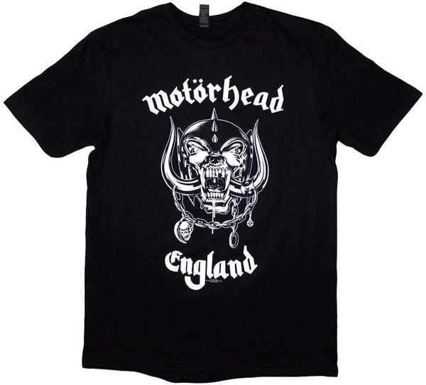 Motörhead Motörhead Риза England (Back Print) Unisex Black 2XL