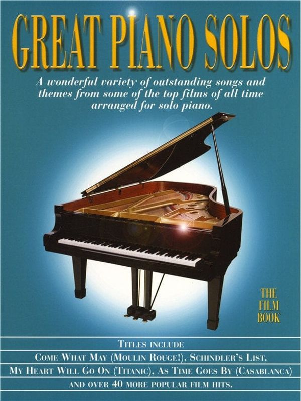 Music Sales Music Sales Great Piano Solos - The Film Book Нотна музика