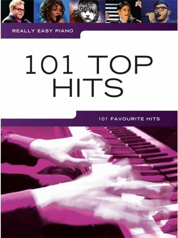 Music Sales Music Sales Really Easy Piano: 101 Top Hits Нотна музика