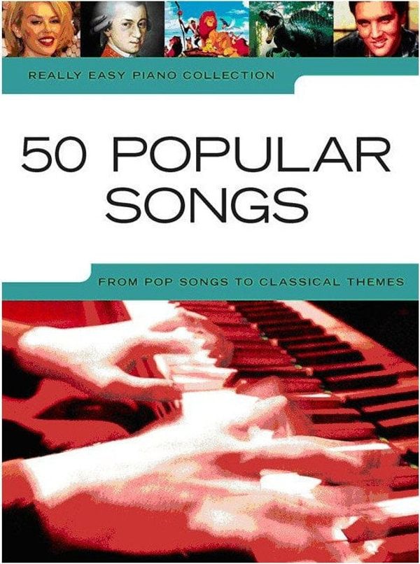 Music Sales Music Sales Really Easy Piano: 50 Popular Songs Нотна музика