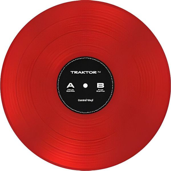 Native Instruments Native Instruments Traktor Control Vinyl DVS/Timecode Red