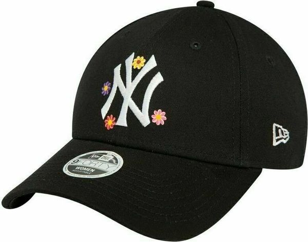 New York Yankees New York Yankees 9Forty W MLB Flower Black/White UNI Каскет