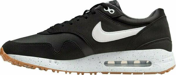 Nike Nike Air Max 1 '86 Mens Golf Shoe Black/White 44,5