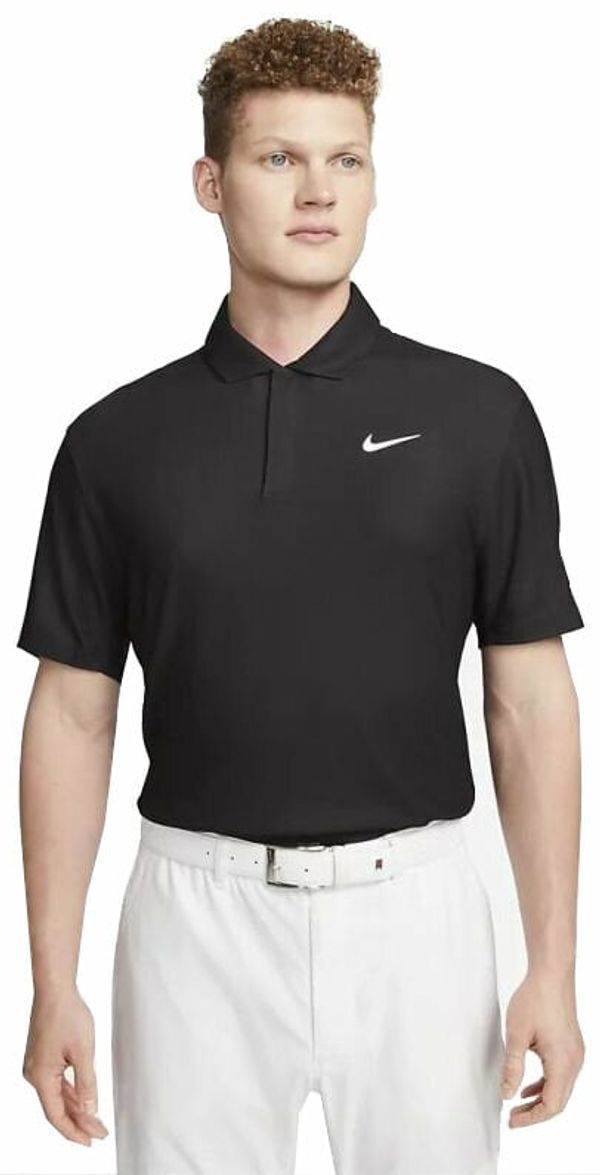 Nike Nike Dri-Fit Tiger Woods Mens Golf Polo Black/Anthracite/White XL