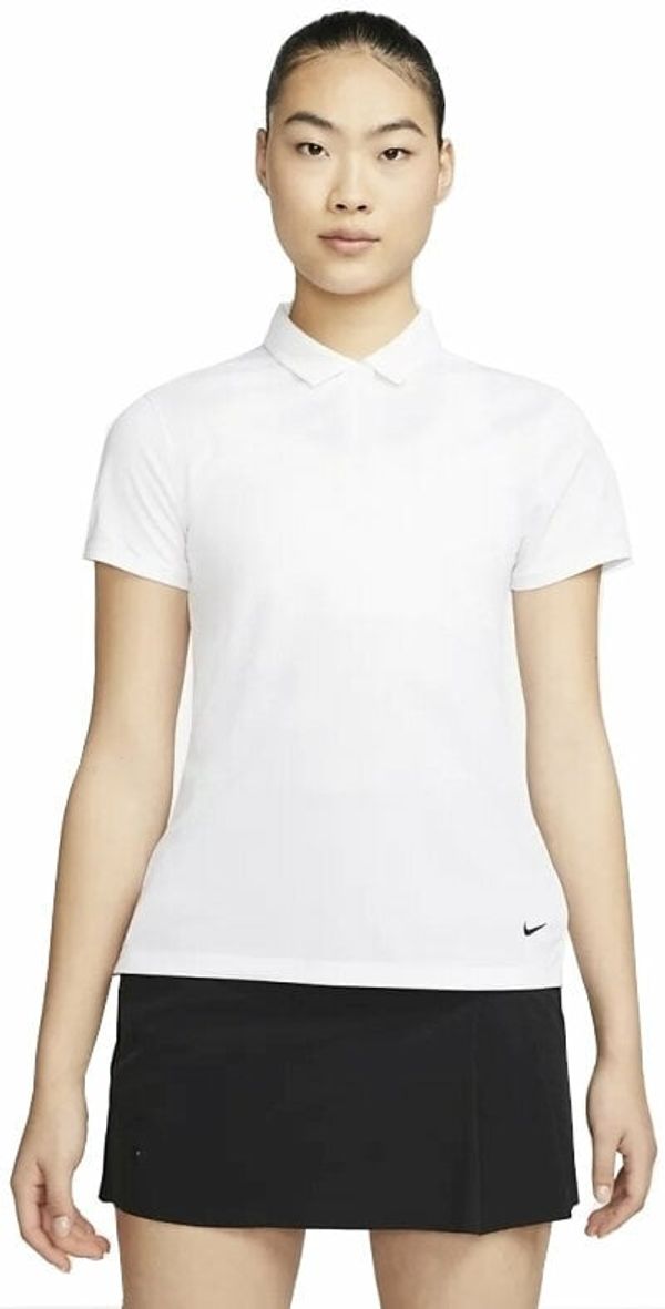 Nike Nike Dri-Fit Victory Womens Golf Polo White/Black XS