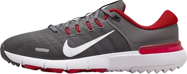 Nike Nike Free Unisex Grey/University Red/Smoke Grey/White 43 Мъжки голф обувки