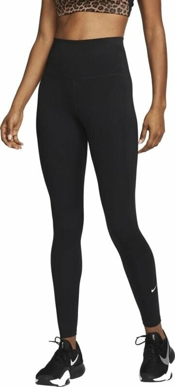 Nike Nike Dri-Fit One Womens High-Rise Leggings Black/White XS