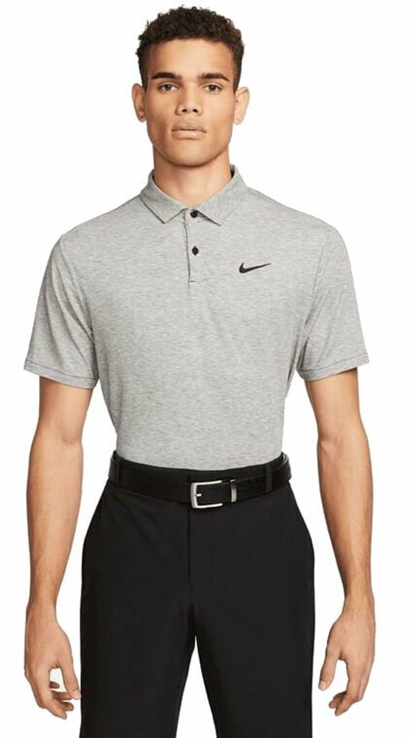 Nike Nike Dri-Fit Tour Heather Mens Golf Polo Black/Black 2XL