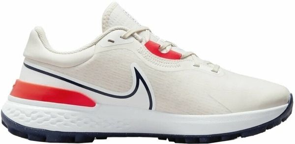 Nike Nike Infinity Pro 2 Mens Golf Shoes Phantom/Bright Crimson/White/Midnight Navy 42
