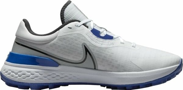 Nike Nike Infinity Pro 2 Mens Golf Shoes White/Wolf Grey/Game Royal/Black 44