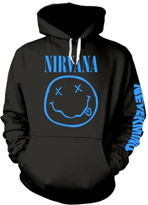 Nirvana Nirvana Дреха с качулка Nevermind Black M
