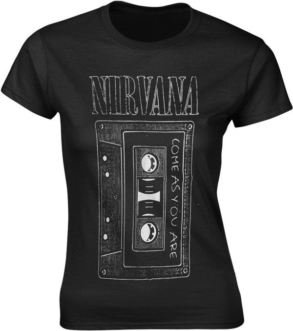 Nirvana Nirvana Риза As You Are Tape Womens Black S