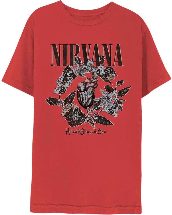 Nirvana Nirvana Риза Heart Shape Box Unisex Red L