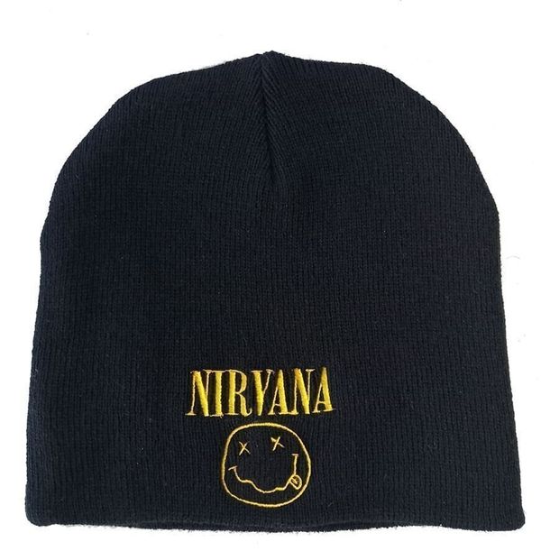 Nirvana Nirvana шапка Face Logo Black