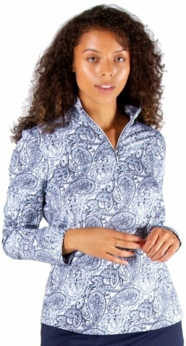 Nivo Nivo Ligia Mock Navy XS Суитшърт