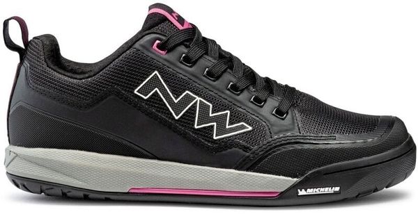 Northwave Northwave Womens Clan Shoes Black/Fuchsia Дамски обувки за колоездене