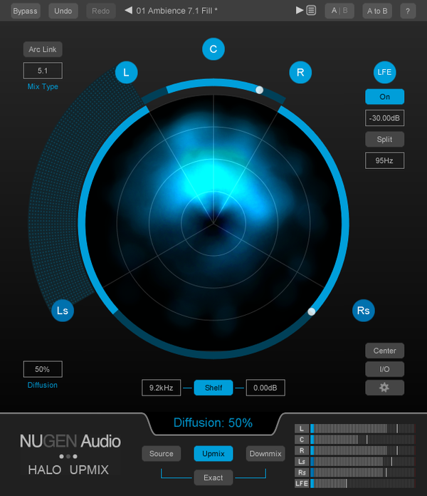 Nugen Audio Nugen Audio Halo Upmix (Дигитален продукт)