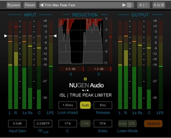 Nugen Audio Nugen Audio ISL w DSP (Extension) (Дигитален продукт)