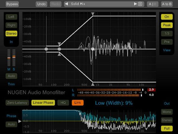 Nugen Audio Nugen Audio Monofilter > Monofilter V4 UPG (Дигитален продукт)