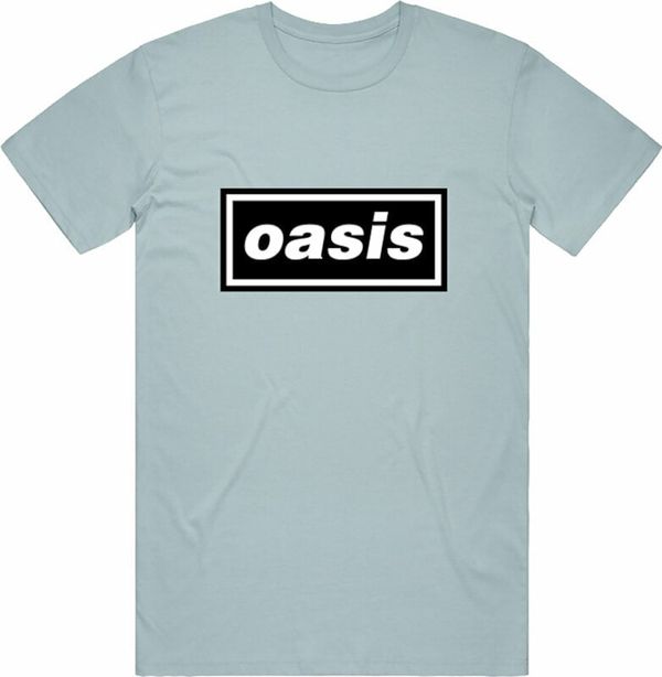 Oasis Oasis Риза Decca Logo Unisex Light Blue XL