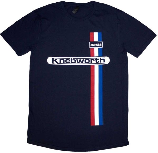Oasis Oasis Риза Knebworth Vertical Stripe Unisex Navy Blue L