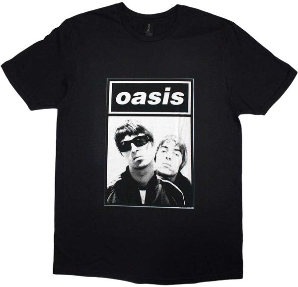 Oasis Oasis Риза Noel & Liam Boxed Photo Unisex Black 2XL