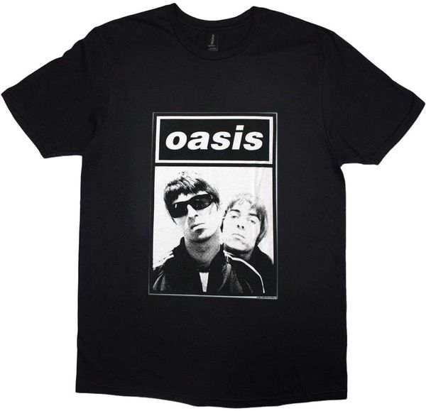 Oasis Oasis Риза Noel & Liam Boxed Photo Unisex Black M