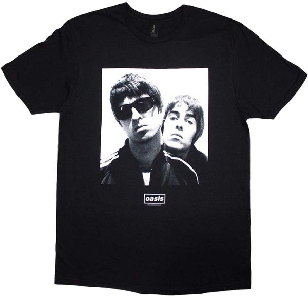 Oasis Oasis Риза Noel & Liam Square Photo Unisex Black M