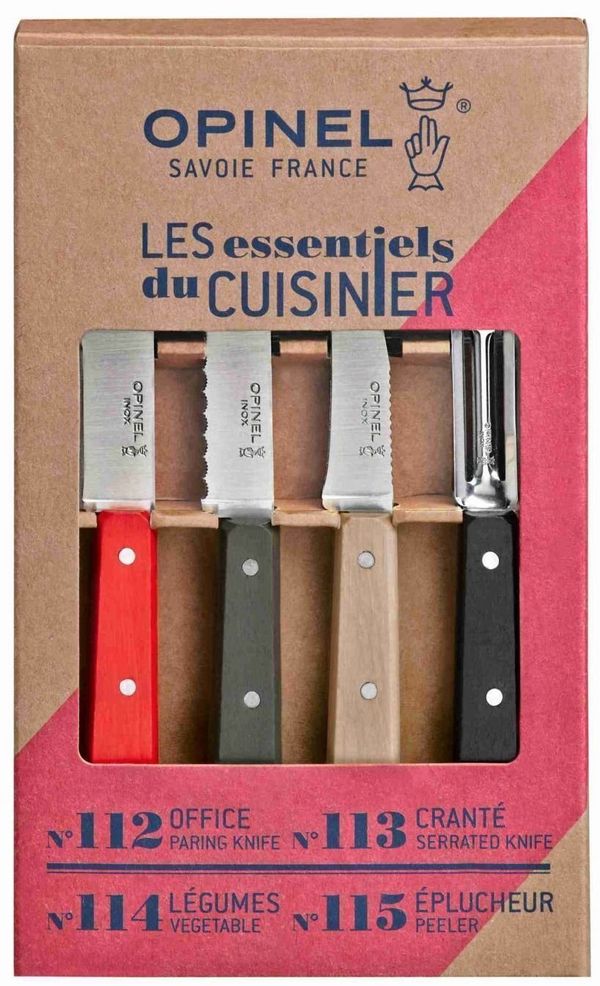 Opinel Opinel Les Essentiels Loft Box Set Пикник, кухненски нож