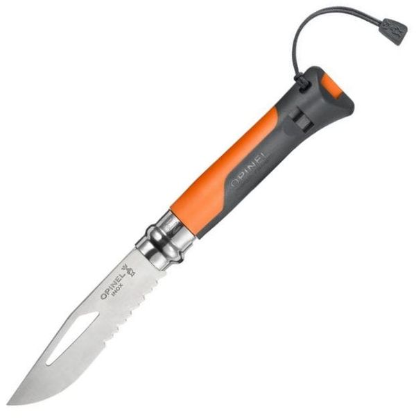 Opinel Opinel N°08 Stainless Steel Outdoor Plastic Orange Туристически нож